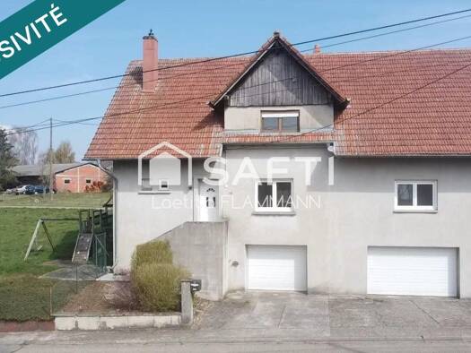 Maison à vendre 185 000 € 6 pièces 4 chambres 163 m² 710 m² de terrain Epping 57720