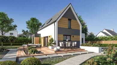 Terrain avec maison neuve à vendre 312 460 € Le Drennec 29860