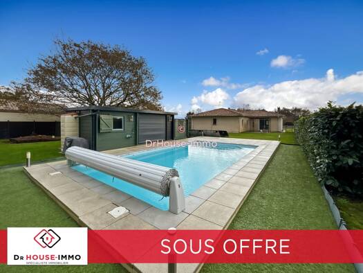 Maison à vendre 368 000 € 6 pièces 4 chambres 137 m² 1 519 m² de terrain Angoumé 40990