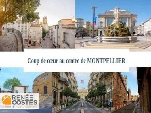 Appartement en viager occupé Bouquet 321 300 € 5 pièces 3 chambres 147 m² Étage 1/3 Antigone Montpellier 34000