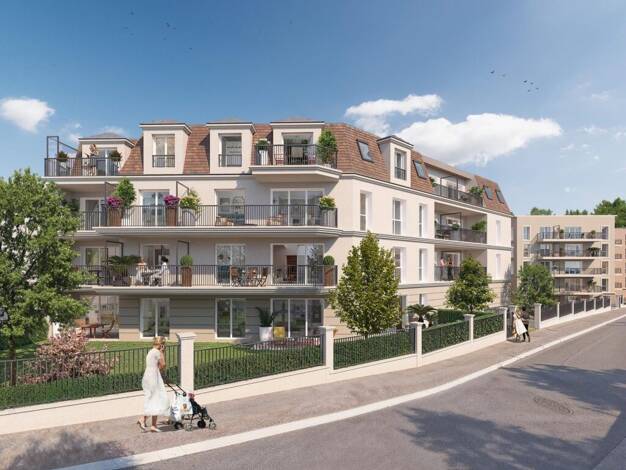 Appartement à vendre - neuf 159 000 € 2 pièces 39,6 m² Étage 1/4 dès le 01/10/2028 Montlhéry 91310