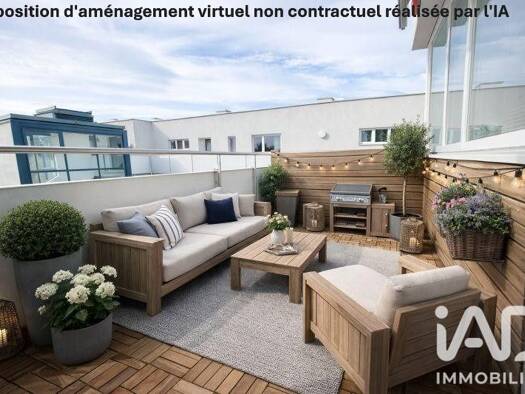 Appartement à vendre 287 000 € 2 pièces 1 chambre 44,44 m² Étage 2/4 Quatre Chemins-Diderot Pantin 93500