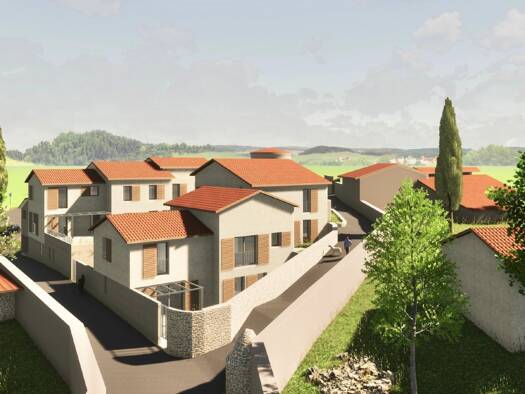 Appartement à vendre - Neuf 249 000 € 3 pièces 2 chambres 73,8 m² dès le 31/12/2026 Taluyers 69440