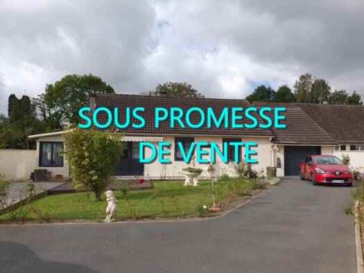 Maison à vendre 199 000 € 4 pièces 2 chambres 94 m² 1 000 m² de terrain Flixecourt 80420