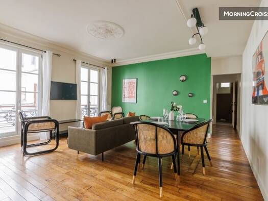 Appartement à louer 3 665 € 2 pièces 1 chambre 60 m² 1er étage Saint Placide Paris 6ème 75006
