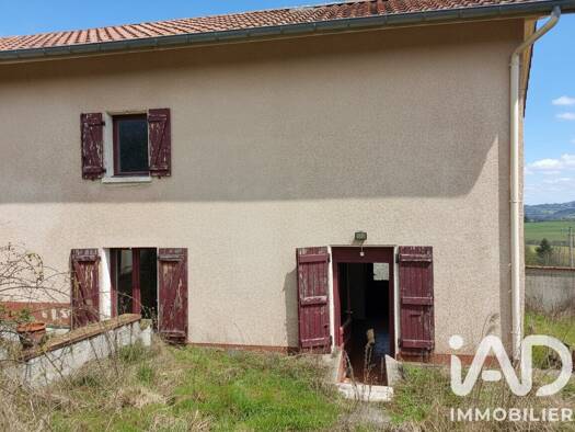 Maison à vendre 75 000 € 3 pièces 2 chambres 92 m² 305 m² de terrain Bully 42260