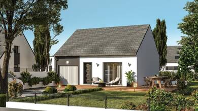 Maison de plain-pied à vendre 150 000 € 3 pièces 2 chambres 55 m² 229 m² de terrain Beaucé 35133