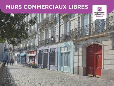 Local commercial à vendre 321 500 € 83 m² de surface de vente Centre Ville Nantes 44000