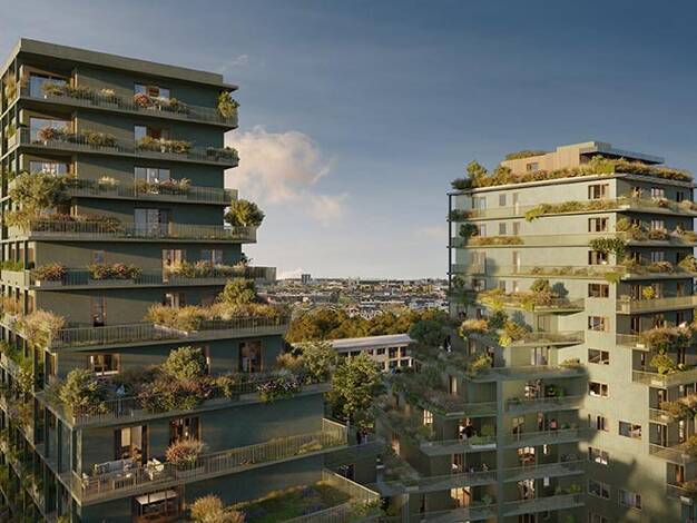 Appartement à vendre - neuf 249 000 € 1 pièce 26,3 m² 9ème étage dès le 01/04/2028 Hauts d'Asnières-Métro Asnières-sur-Seine 92600