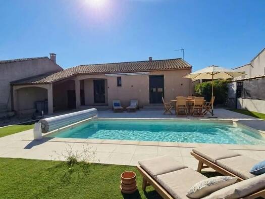 Maison de plain-pied à vendre 360 000 € 4 pièces 3 chambres 100 m² 460 m² de terrain Colombiers 34440