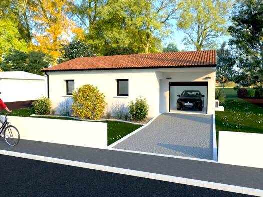 Terrain avec maison neuve à vendre 153 000 € 3 pièces 2 chambres 50 m² 750 m² de terrain Arthès 81160