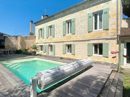 Demeure à vendre 378 000 € 10 pièces 5 chambres 260 m² 682 m² de terrain Avenue-Foch la Ganne Libourne 33500