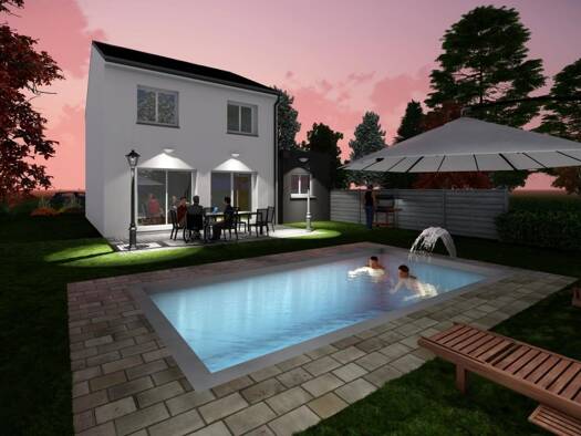 Terrain avec maison neuve à vendre 427 400 € 6 pièces 4 chambres 107 m² Centre Ville-Croix Saint Joseph Marly 57155