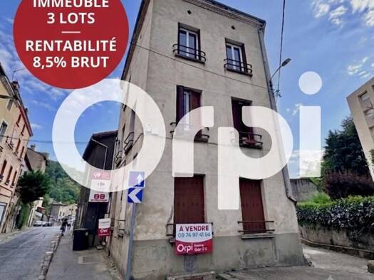 Immeuble à vendre 245 000 € 169 m² Saint-Martin-la-Plaine 42800