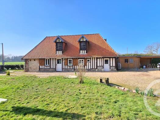 Maison à vendre 233 000 € 4 pièces 2 chambres 92 m² 2 100 m² de terrain Saint-Gatien-des-Bois 14130