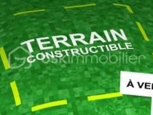 Terrain constructible viabilisé à vendre 115 000 € 378 m² de terrain Bezouce 30320
