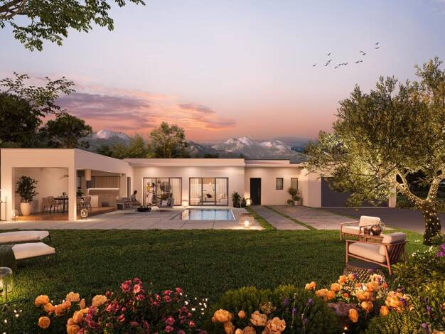 Terrain avec maison neuve à vendre 384 402 € 4 pièces 3 chambres 120 m² 323 m² de terrain Centre Ville Saint-Laurent-de-la-Salanque 66250