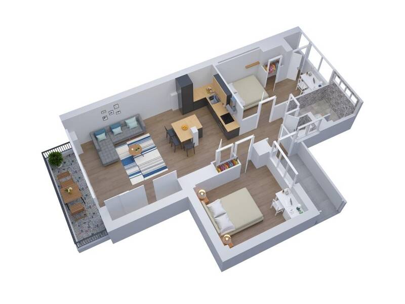 Maison à louer, 70m², NICE