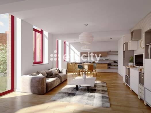 Maison à vendre 395 000 € 3 pièces 2 chambres 70 m² 60 m² de terrain Moulins Lille 59000