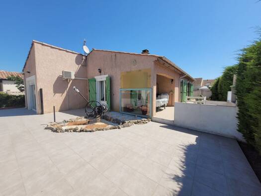 Maison de plain-pied à vendre 284 000 € 6 pièces 3 chambres 128 m² 780 m² de terrain Fleury 11560