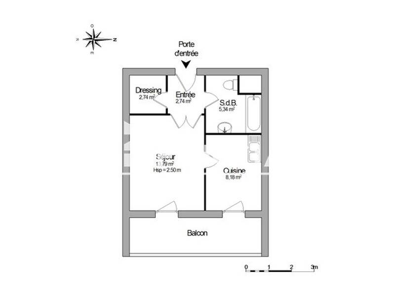 Maison à louer, 33m², LES MUREAUX