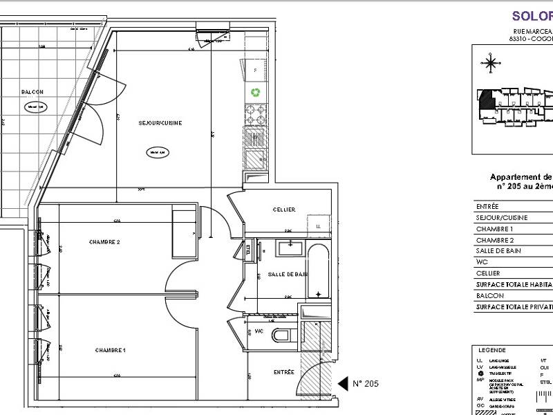 Maison à louer, 63m², COGOLIN