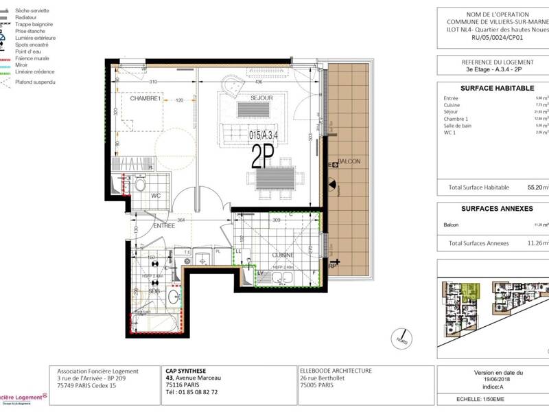 Maison à louer, 55m², VILLIERS SUR MARNE
