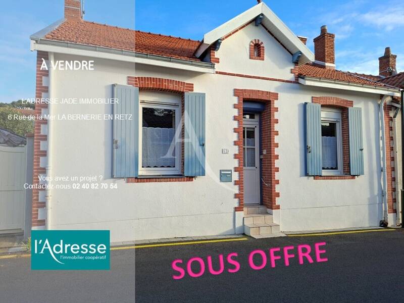 Maison à vendre, 67m², LA BERNERIE EN RETZ