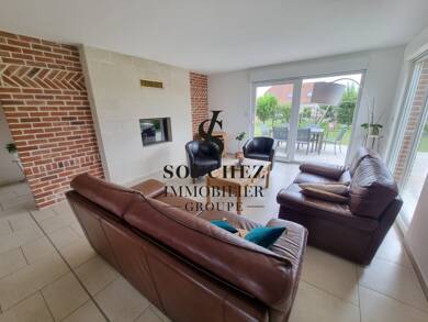 Maison de plain-pied à vendre 417 000 € 6 pièces 3 chambres 161 m² 1 028 m² de terrain Acq 62144