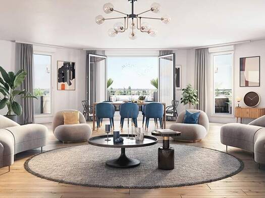 Appartement à vendre - neuf 195 000 € 1 pièce 34 m² dès le 30/09/2028 Bagneux 92220