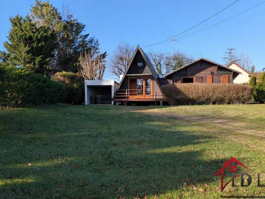 Chalet à vendre 99 000 € 3 pièces 2 chambres 65 m² 1 500 m² de terrain Saint-Martin-en-Bresse 71620