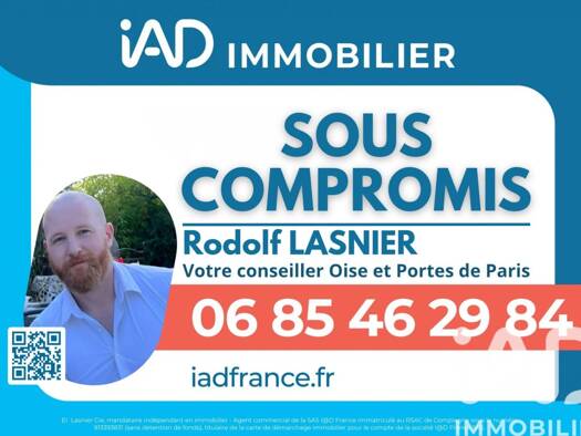 Maison à vendre 269 000 € 4 pièces 3 chambres 91 m² 338 m² de terrain Le Bourg-La Garenne Marly-la-Ville 95670