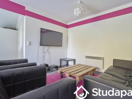 Colocation à louer - logement étudiant 455 € 1 pièce 3 chambres 12 m² 1er étage Villeneuve-d'Ascq 59493