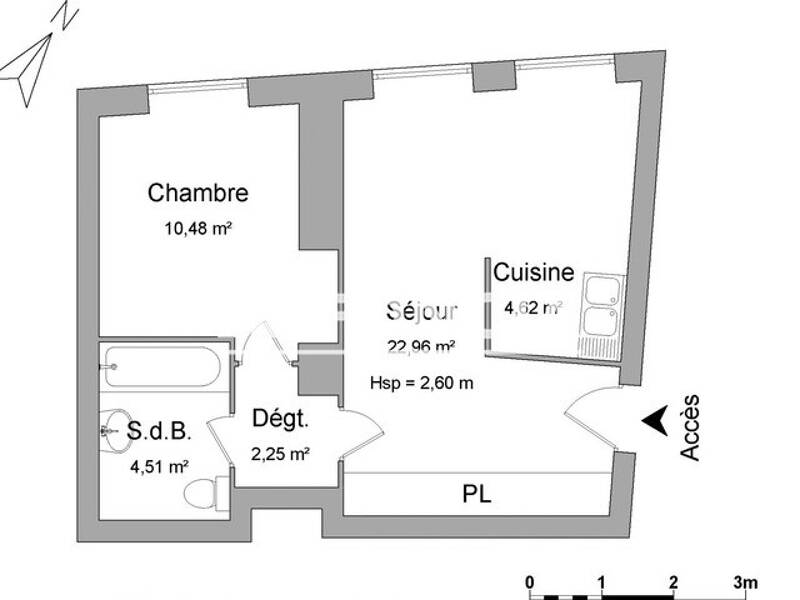 Maison à louer, 45m², CHATEAU RENAULT