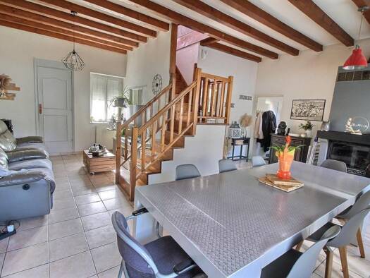 Maison à vendre 119 900 € 5 pièces 4 chambres 106 m² 998 m² de terrain Saint-Sernin-du-Bois 71200