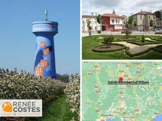 Maison en viager occupé Bouquet 64 250 € 6 pièces 3 chambres 126 m² 1 019 m² de terrain Saint-Rambert-d'Albon 26140