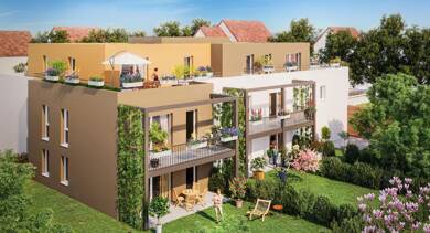 Appartement à vendre - Neuf 244 000 € 3 pièces 2 chambres 61 m² 2 étages Centre Rixheim 68170