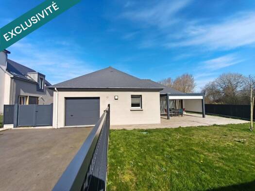 Maison de plain-pied à vendre 450 000 € 5 pièces 3 chambres 97 m² Pleurtuit 35730