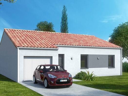 Terrain avec maison neuve à vendre 227 900 € 4 pièces 3 chambres 80 m² 320 m² de terrain Ponteilla 66300