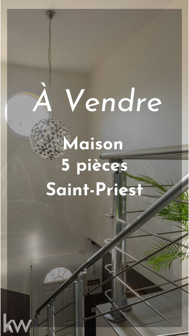 Maison à vendre 465 000 € 5 pièces 4 chambres 128 m² Berliet-Gare-Garibaldi Saint Priest 69800