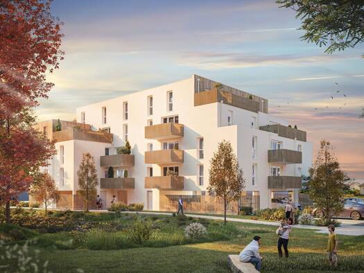 Appartement à vendre - neuf 157 000 € 2 pièces 42,56 m² 1er étage dès le 30/06/2029 Agglomeration Vallet 44330