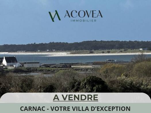 Maison à vendre 1 498 000 € 7 pièces 4 chambres 203 m² 7 440 m² de terrain Carnac 56340