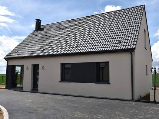 Terrain avec maison neuve à vendre 229 900 € 1 chambre 105 m² 620 m² de terrain Fresquiennes 76570