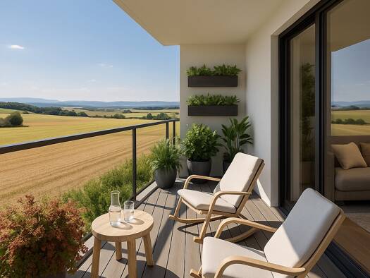 Appartement à vendre - Première occupation 190 000 € 2 pièces 1 chambre 50 m² Étage 1/3 Eschentzwiller 68440