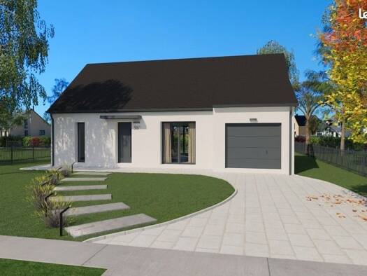 Terrain avec maison neuve à vendre 169 450 € 4 pièces 3 chambres 90 m² 624 m² de terrain Ardentes 36120