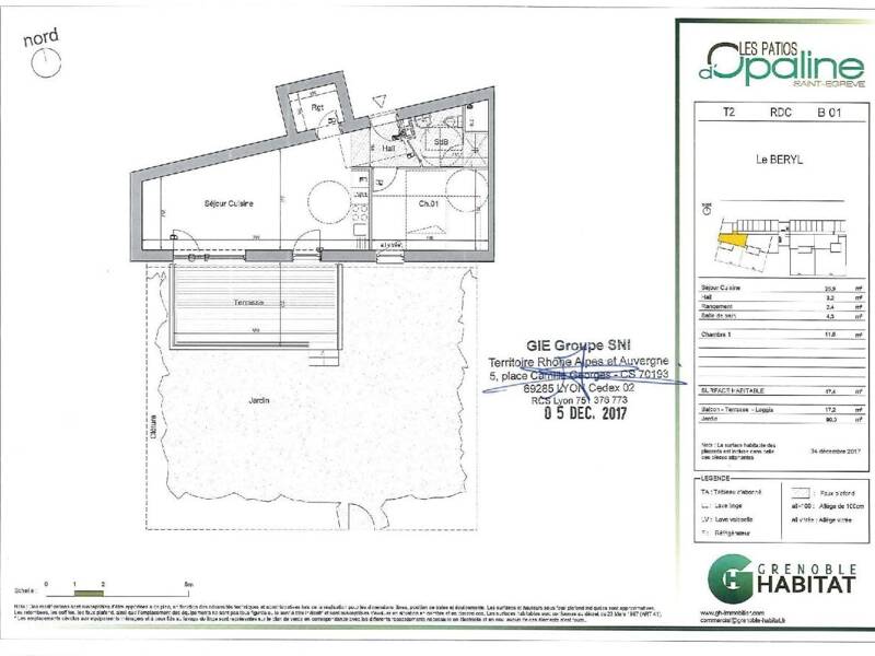 Maison à louer, 47m², SAINT EGREVE