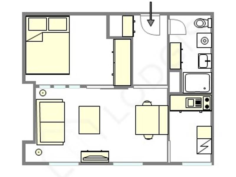 Maison à louer, 26m², PARIS 11E