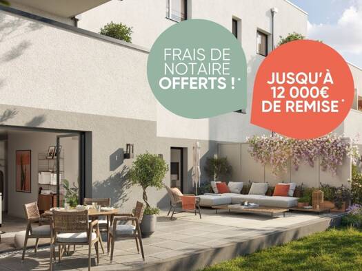 Appartement à vendre - neuf 275 000 € 3 pièces 77 m² RDC dès le 01/04/2028 Le Roule-La Grande Vaure La Talaudière 42350