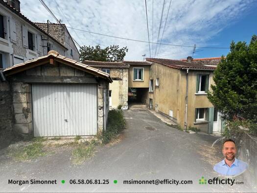 Maison à vendre 75 000 € 4 pièces 3 chambres 115 m² 181 m² de terrain Magnac-sur-Touvre 16600
