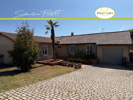 Maison à vendre 550 000 € 7 pièces 4 chambres 160 m² 1 052 m² de terrain Charly 69390